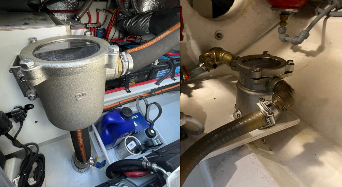 Andy Marine 316l altzairu herdoilgaitzezko itsasoko iragazkia
