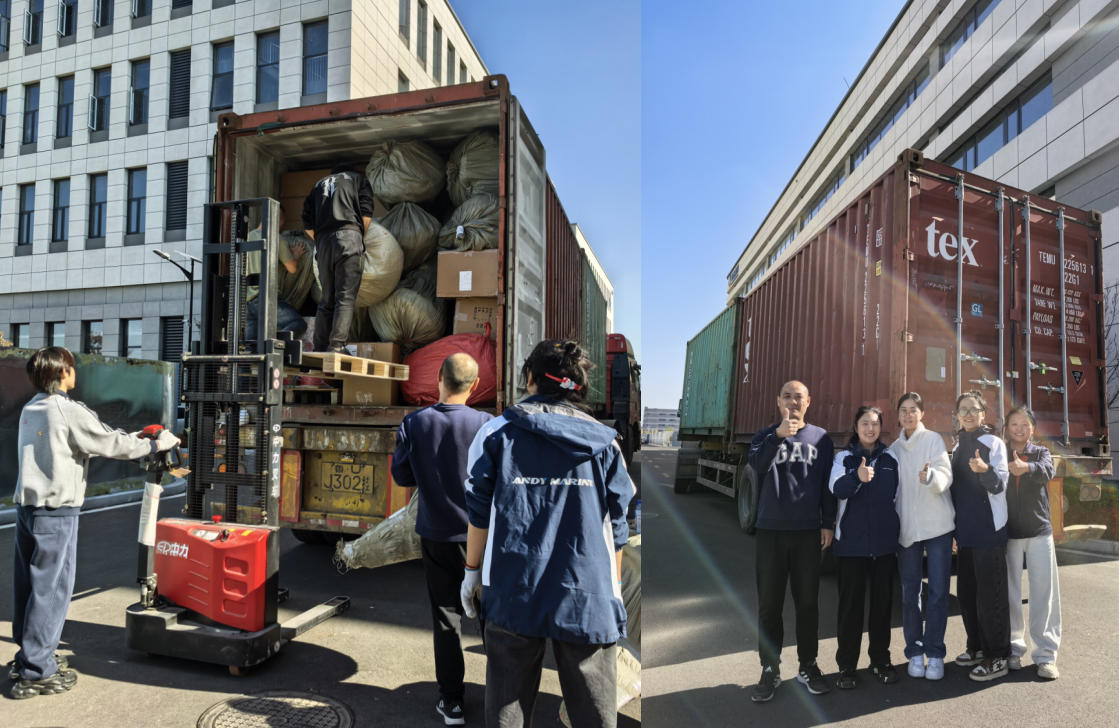 Edukiontziak Australiara kargatzen amaitu!