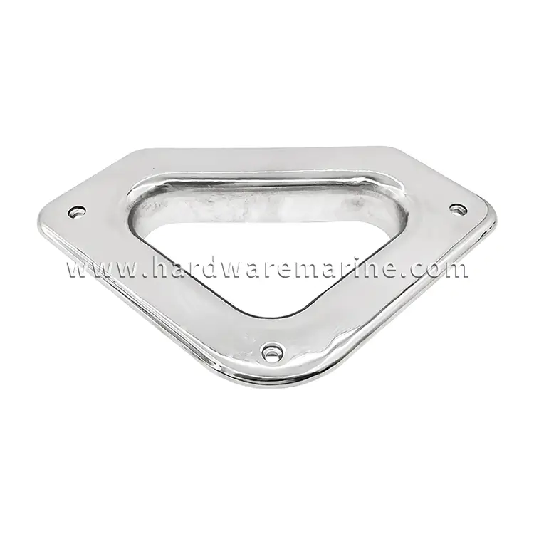 316 altzairu herdoilgaitze itsas triangular fairlead zuloa