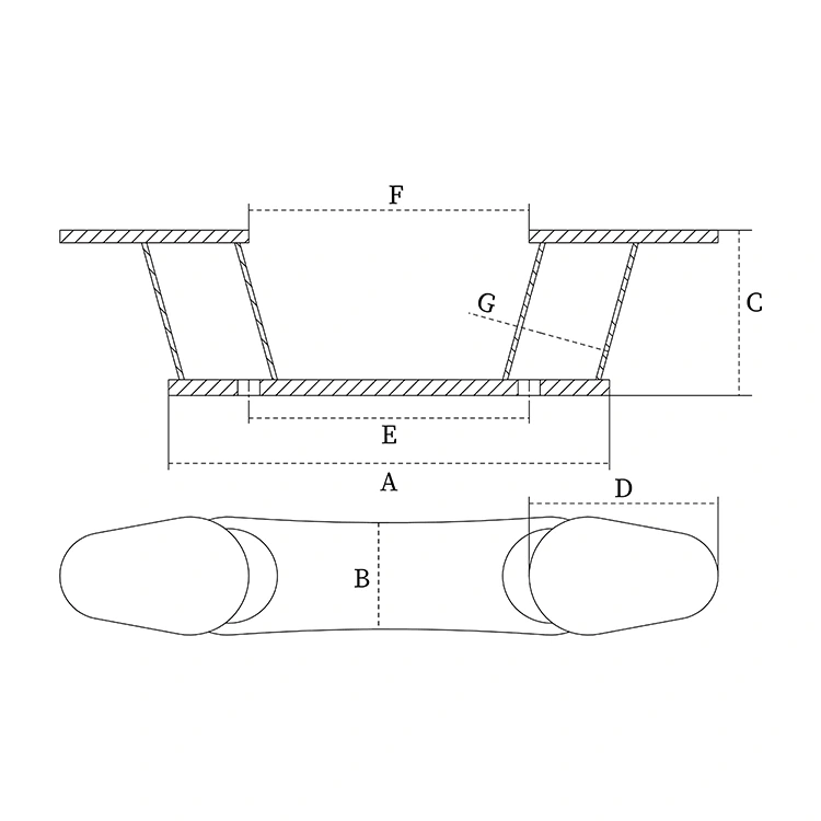 Marine Boat 316 Stainless Steel Staghorn Bollard